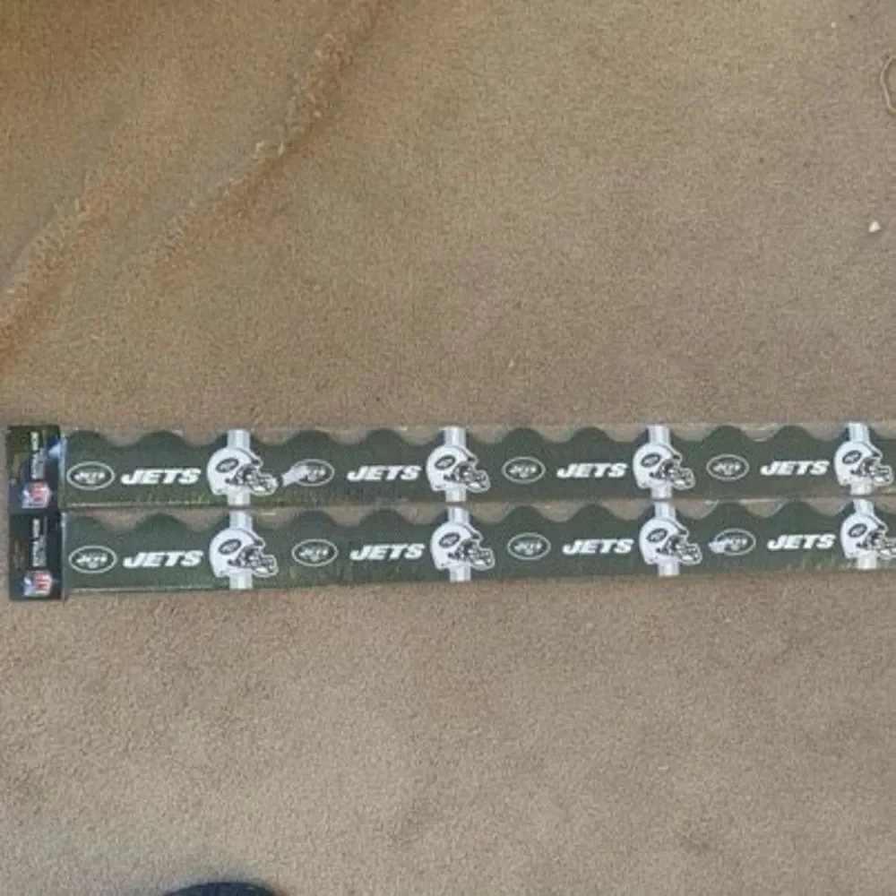 NFL New York Jets Extra Wide Deco Trim 2x37’ Packs